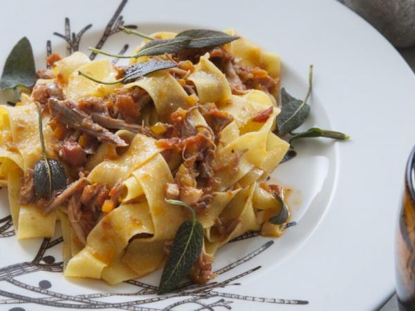 Pappardelle sull'anatra
